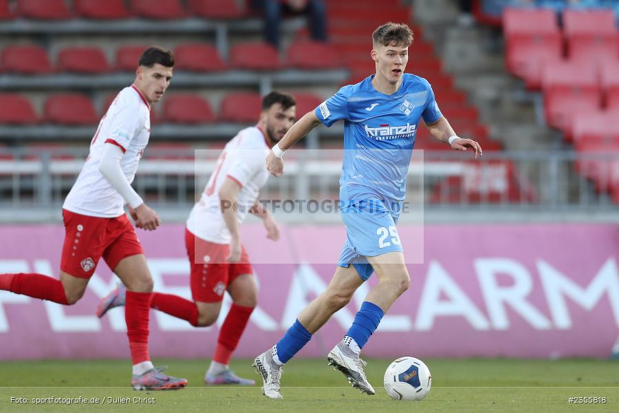 Marco Mannhardt, AKON Arena, Würzburg, 28.03.2023, sport, action, Fussball, BFV, BFV-Verbandspokal Halbfinale, FVI, FWK, FV Illertissen, FC Würzburger Kickers - Bild-ID: 2355818