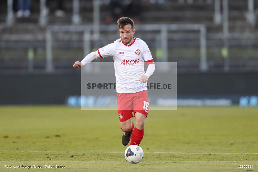 Peter Kurzweg, AKON Arena, Würzburg, 28.03.2023, sport, action, Fussball, BFV, BFV-Verbandspokal Halbfinale, FVI, FWK, FV Illertissen, FC Würzburger Kickers - Bild-ID: 2355821