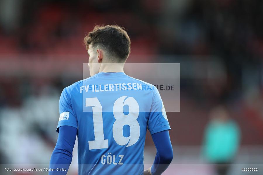 Marco Gölz, AKON Arena, Würzburg, 28.03.2023, sport, action, Fussball, BFV, BFV-Verbandspokal Halbfinale, FVI, FWK, FV Illertissen, FC Würzburger Kickers - Bild-ID: 2355822