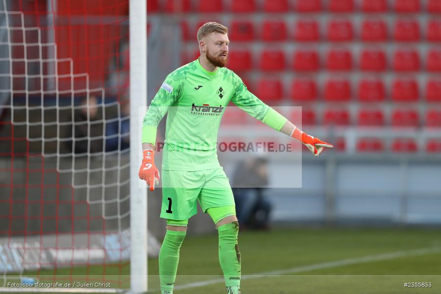 Felix Thiel, AKON Arena, Würzburg, 28.03.2023, sport, action, Fussball, BFV, BFV-Verbandspokal Halbfinale, FVI, FWK, FV Illertissen, FC Würzburger Kickers - Bild-ID: 2355833