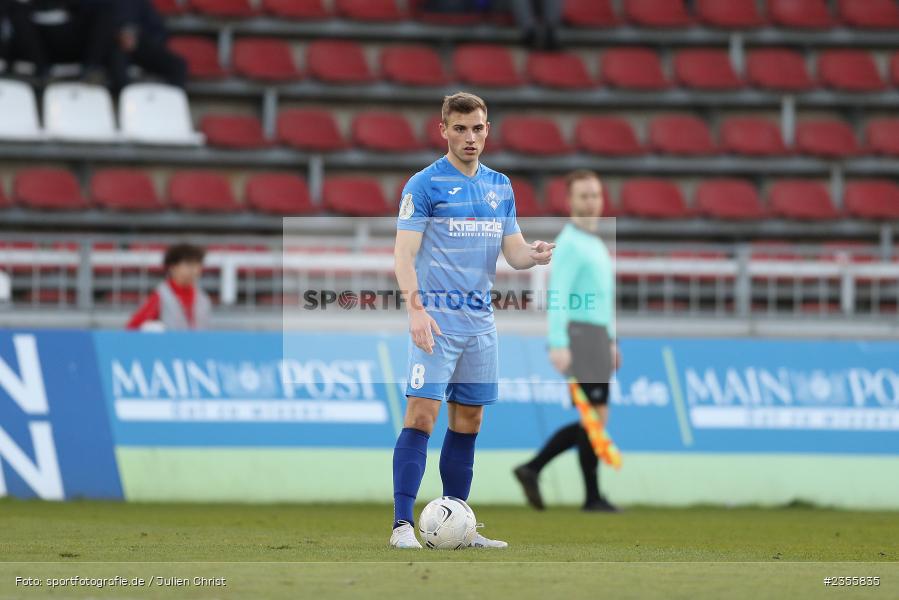 Alexander Kopf, AKON Arena, Würzburg, 28.03.2023, sport, action, Fussball, BFV, BFV-Verbandspokal Halbfinale, FVI, FWK, FV Illertissen, FC Würzburger Kickers - Bild-ID: 2355835
