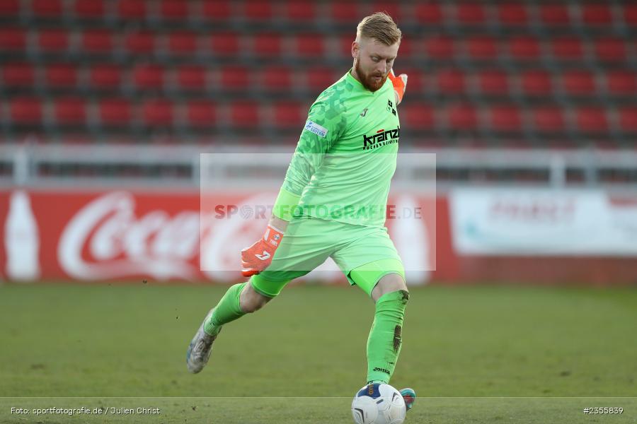 Felix Thiel, AKON Arena, Würzburg, 28.03.2023, sport, action, Fussball, BFV, BFV-Verbandspokal Halbfinale, FVI, FWK, FV Illertissen, FC Würzburger Kickers - Bild-ID: 2355839