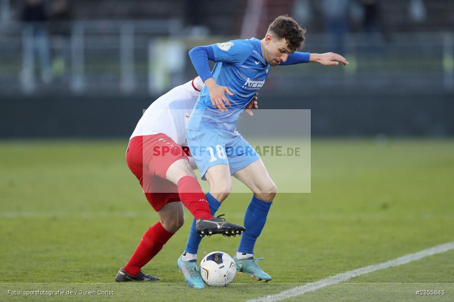 Marco Gölz, AKON Arena, Würzburg, 28.03.2023, sport, action, Fussball, BFV, BFV-Verbandspokal Halbfinale, FVI, FWK, FV Illertissen, FC Würzburger Kickers - Bild-ID: 2355843
