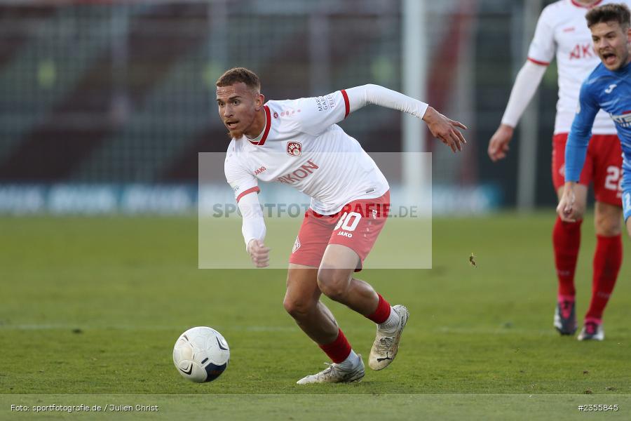 Benyas Solomon Junge-Abiol, AKON Arena, Würzburg, 28.03.2023, sport, action, Fussball, BFV, BFV-Verbandspokal Halbfinale, FVI, FWK, FV Illertissen, FC Würzburger Kickers - Bild-ID: 2355845
