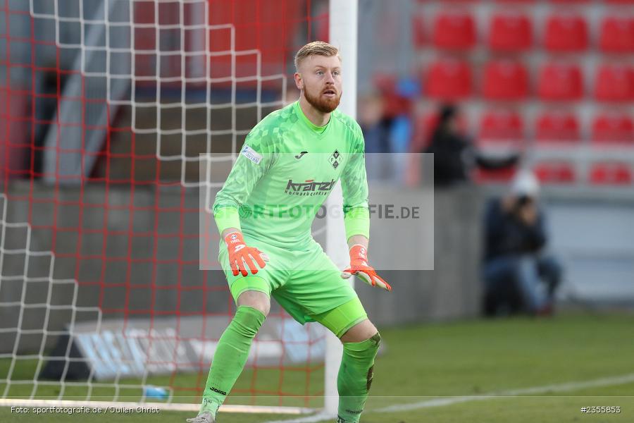 Felix Thiel, AKON Arena, Würzburg, 28.03.2023, sport, action, Fussball, BFV, BFV-Verbandspokal Halbfinale, FVI, FWK, FV Illertissen, FC Würzburger Kickers - Bild-ID: 2355853