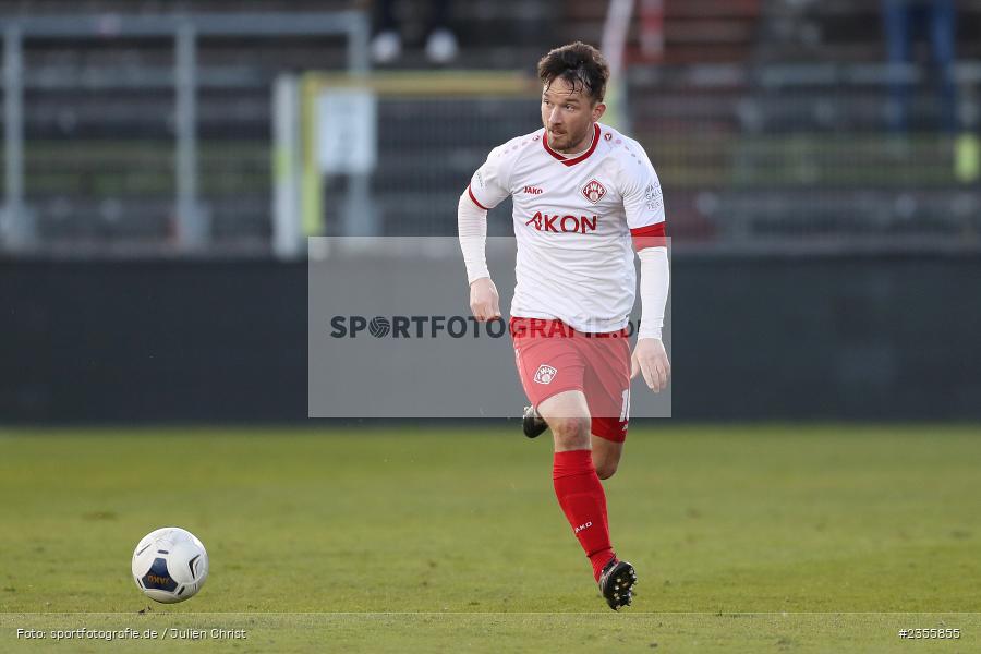 Peter Kurzweg, AKON Arena, Würzburg, 28.03.2023, sport, action, Fussball, BFV, BFV-Verbandspokal Halbfinale, FVI, FWK, FV Illertissen, FC Würzburger Kickers - Bild-ID: 2355855
