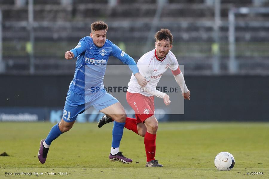 Peter Kurzweg, AKON Arena, Würzburg, 28.03.2023, sport, action, Fussball, BFV, BFV-Verbandspokal Halbfinale, FVI, FWK, FV Illertissen, FC Würzburger Kickers - Bild-ID: 2355858