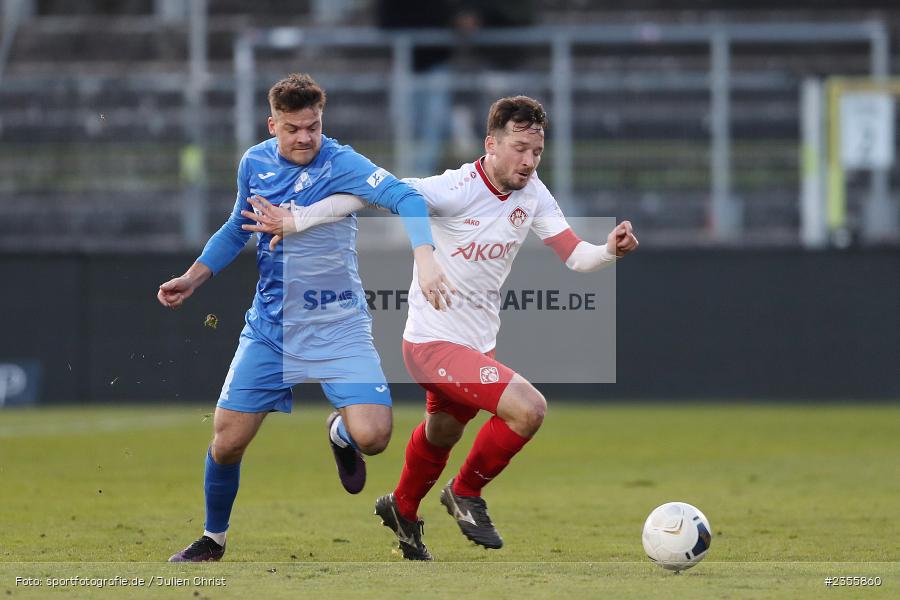 Peter Kurzweg, AKON Arena, Würzburg, 28.03.2023, sport, action, Fussball, BFV, BFV-Verbandspokal Halbfinale, FVI, FWK, FV Illertissen, FC Würzburger Kickers - Bild-ID: 2355860
