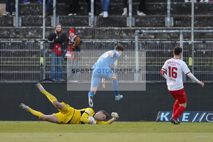 Eric Verstappen, AKON Arena, Würzburg, 28.03.2023, sport, action, Fussball, BFV, BFV-Verbandspokal Halbfinale, FVI, FWK, FV Illertissen, FC Würzburger Kickers - Bild-ID: 2355861
