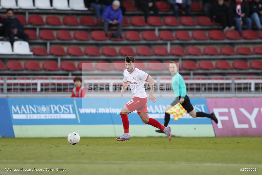Dardan Karimani, AKON Arena, Würzburg, 28.03.2023, sport, action, Fussball, BFV, BFV-Verbandspokal Halbfinale, FVI, FWK, FV Illertissen, FC Würzburger Kickers - Bild-ID: 2355862