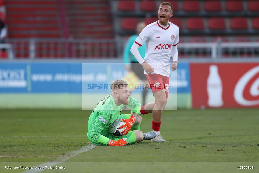 Felix Thiel, AKON Arena, Würzburg, 28.03.2023, sport, action, Fussball, BFV, BFV-Verbandspokal Halbfinale, FVI, FWK, FV Illertissen, FC Würzburger Kickers - Bild-ID: 2355868