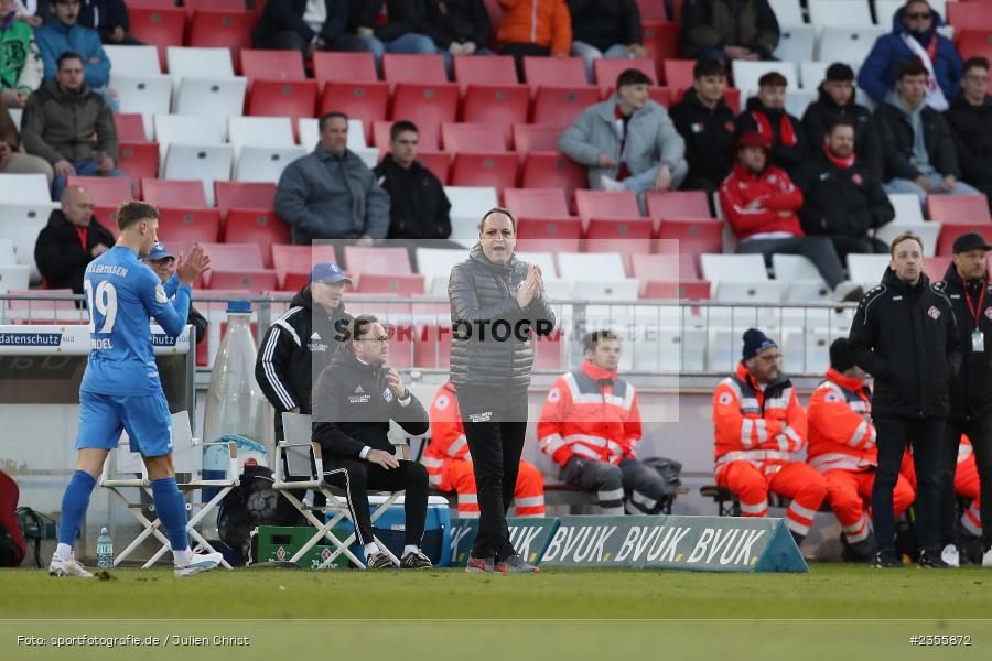 Holger Bachthaler, AKON Arena, Würzburg, 28.03.2023, sport, action, Fussball, BFV, BFV-Verbandspokal Halbfinale, FVI, FWK, FV Illertissen, FC Würzburger Kickers - Bild-ID: 2355872