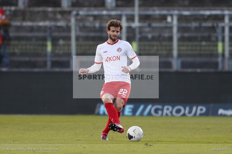 Daniel Hägele, AKON Arena, Würzburg, 28.03.2023, sport, action, Fussball, BFV, BFV-Verbandspokal Halbfinale, FVI, FWK, FV Illertissen, FC Würzburger Kickers - Bild-ID: 2355873