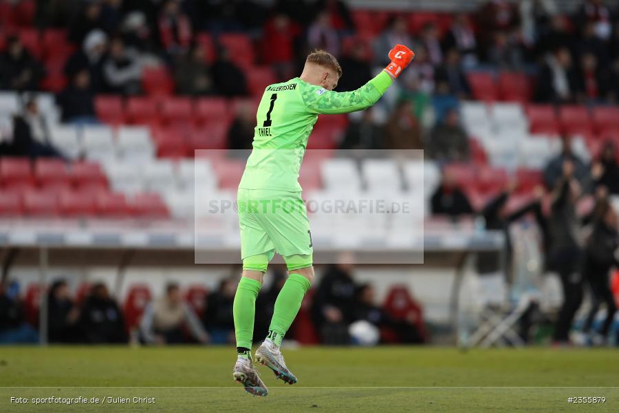 Felix Thiel, AKON Arena, Würzburg, 28.03.2023, sport, action, Fussball, BFV, BFV-Verbandspokal Halbfinale, FVI, FWK, FV Illertissen, FC Würzburger Kickers - Bild-ID: 2355879