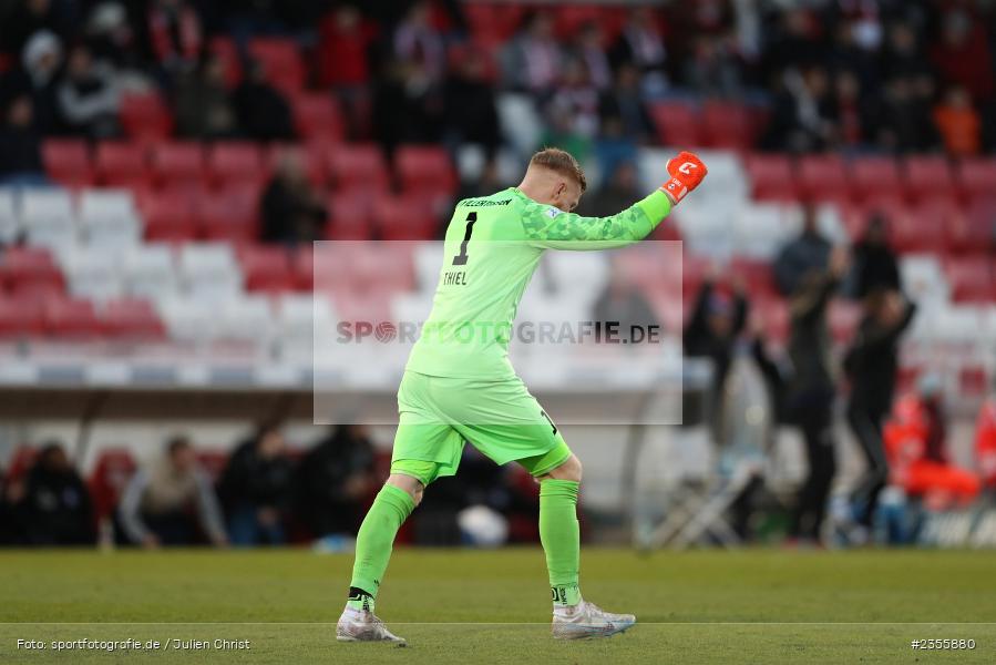 Felix Thiel, AKON Arena, Würzburg, 28.03.2023, sport, action, Fussball, BFV, BFV-Verbandspokal Halbfinale, FVI, FWK, FV Illertissen, FC Würzburger Kickers - Bild-ID: 2355880