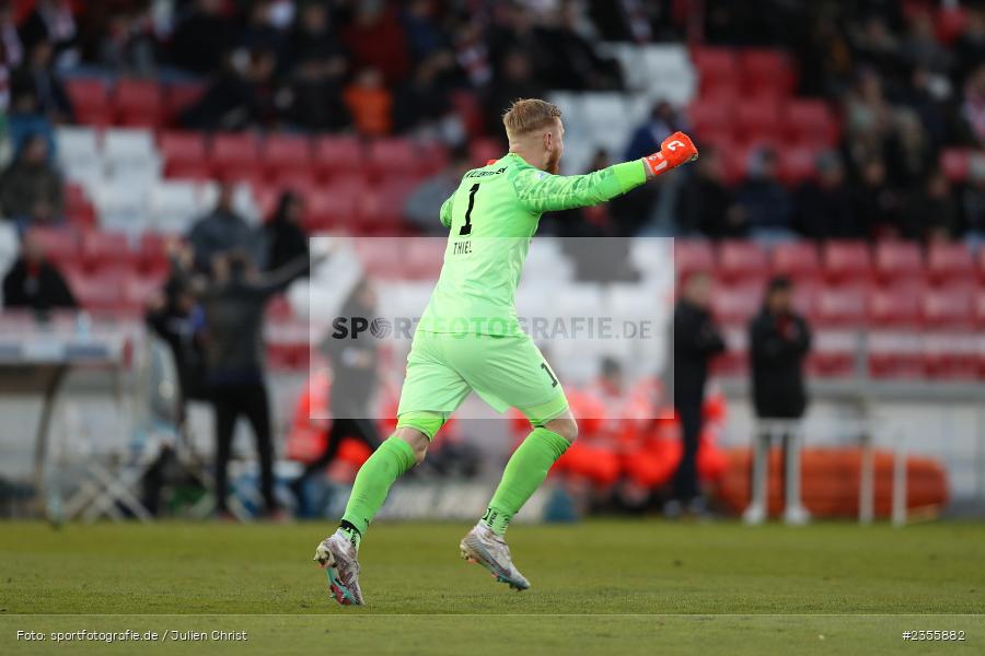 Felix Thiel, AKON Arena, Würzburg, 28.03.2023, sport, action, Fussball, BFV, BFV-Verbandspokal Halbfinale, FVI, FWK, FV Illertissen, FC Würzburger Kickers - Bild-ID: 2355882