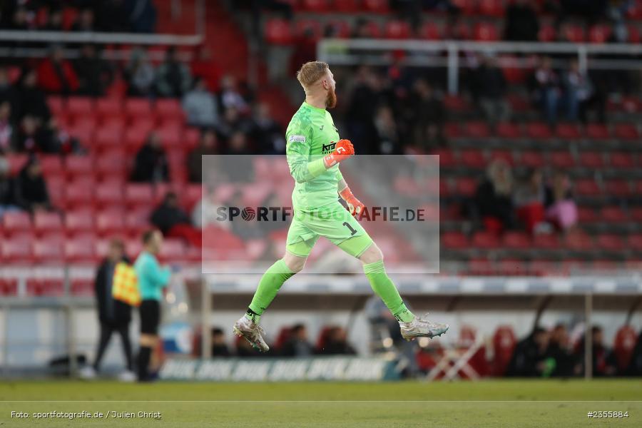 Felix Thiel, AKON Arena, Würzburg, 28.03.2023, sport, action, Fussball, BFV, BFV-Verbandspokal Halbfinale, FVI, FWK, FV Illertissen, FC Würzburger Kickers - Bild-ID: 2355884