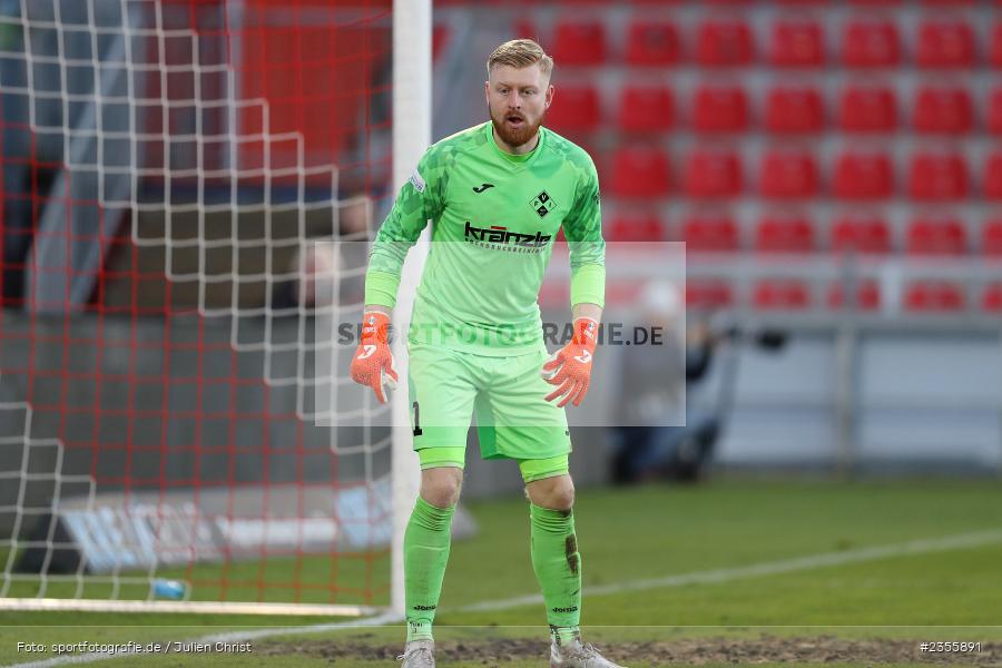 Felix Thiel, AKON Arena, Würzburg, 28.03.2023, sport, action, Fussball, BFV, BFV-Verbandspokal Halbfinale, FVI, FWK, FV Illertissen, FC Würzburger Kickers - Bild-ID: 2355891