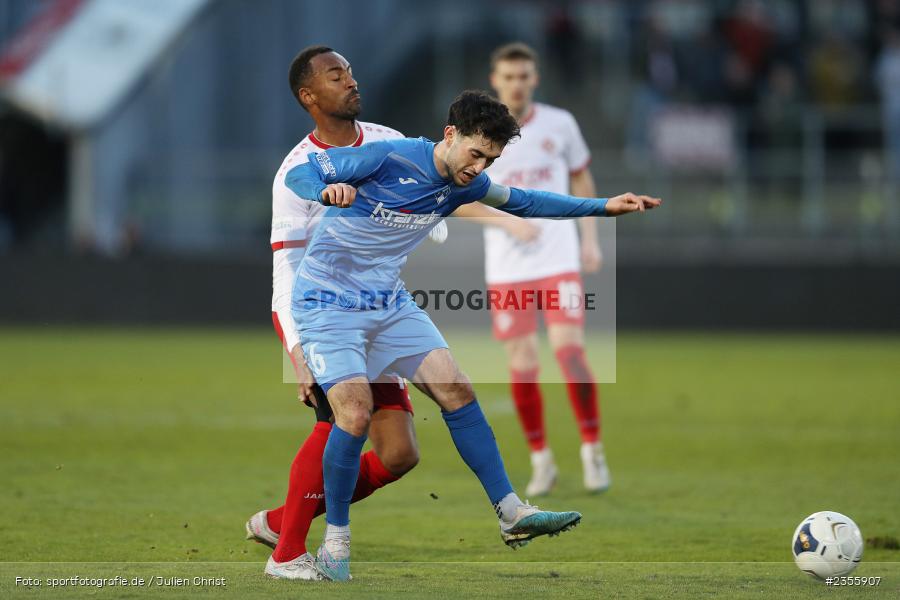 Fabio Maiolo, AKON Arena, Würzburg, 28.03.2023, sport, action, Fussball, BFV, BFV-Verbandspokal Halbfinale, FVI, FWK, FV Illertissen, FC Würzburger Kickers - Bild-ID: 2355907
