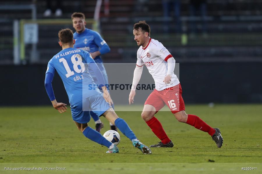 Peter Kurzweg, AKON Arena, Würzburg, 28.03.2023, sport, action, Fussball, BFV, BFV-Verbandspokal Halbfinale, FVI, FWK, FV Illertissen, FC Würzburger Kickers - Bild-ID: 2355911