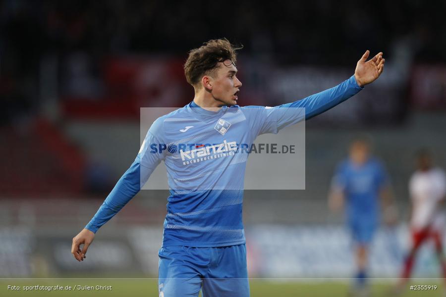 Elias Rudolf Herzig, AKON Arena, Würzburg, 28.03.2023, sport, action, Fussball, BFV, BFV-Verbandspokal Halbfinale, FVI, FWK, FV Illertissen, FC Würzburger Kickers - Bild-ID: 2355919