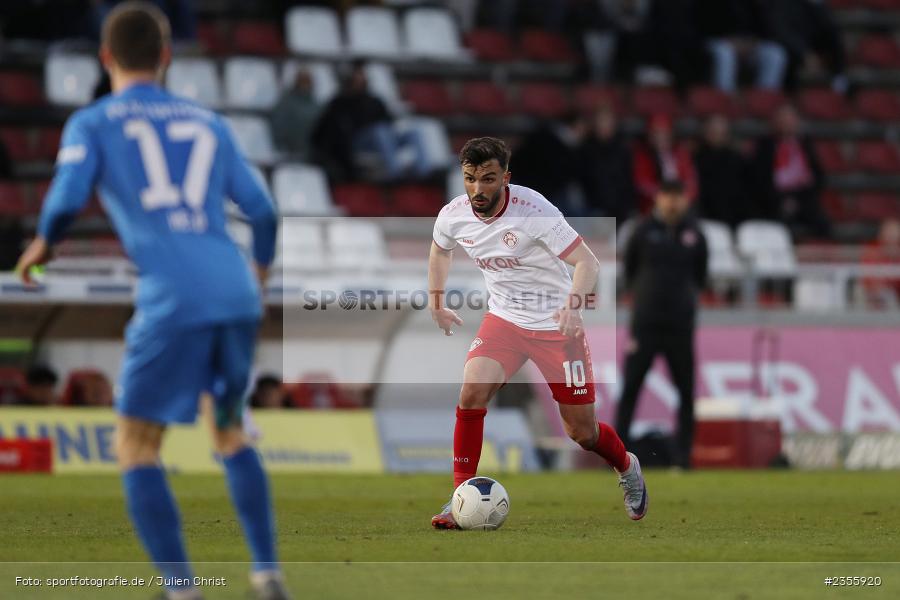 Dardan Karimani, AKON Arena, Würzburg, 28.03.2023, sport, action, Fussball, BFV, BFV-Verbandspokal Halbfinale, FVI, FWK, FV Illertissen, FC Würzburger Kickers - Bild-ID: 2355920