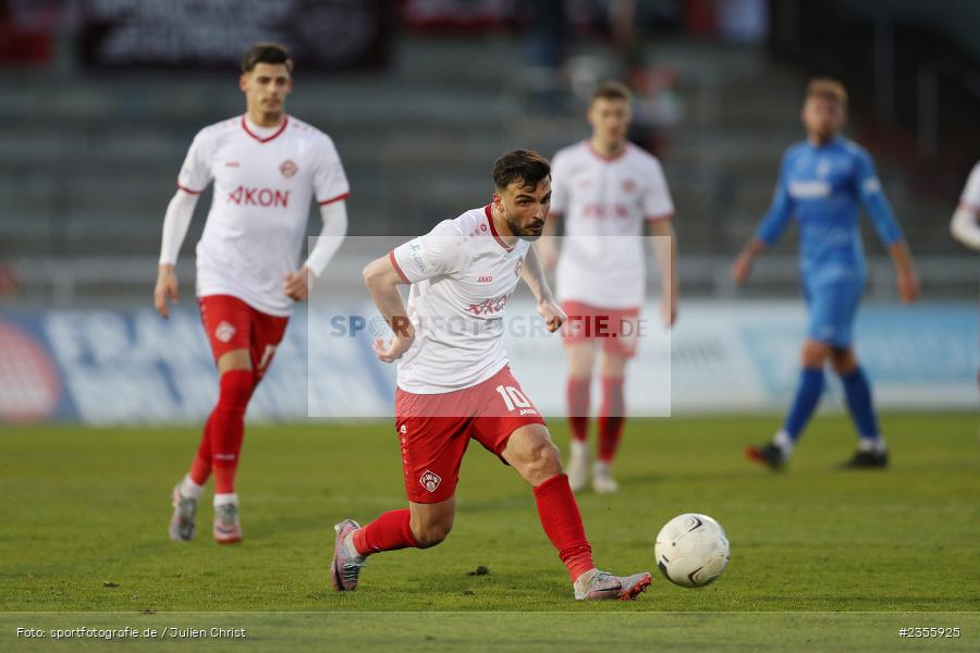 Dardan Karimani, AKON Arena, Würzburg, 28.03.2023, sport, action, Fussball, BFV, BFV-Verbandspokal Halbfinale, FVI, FWK, FV Illertissen, FC Würzburger Kickers - Bild-ID: 2355925