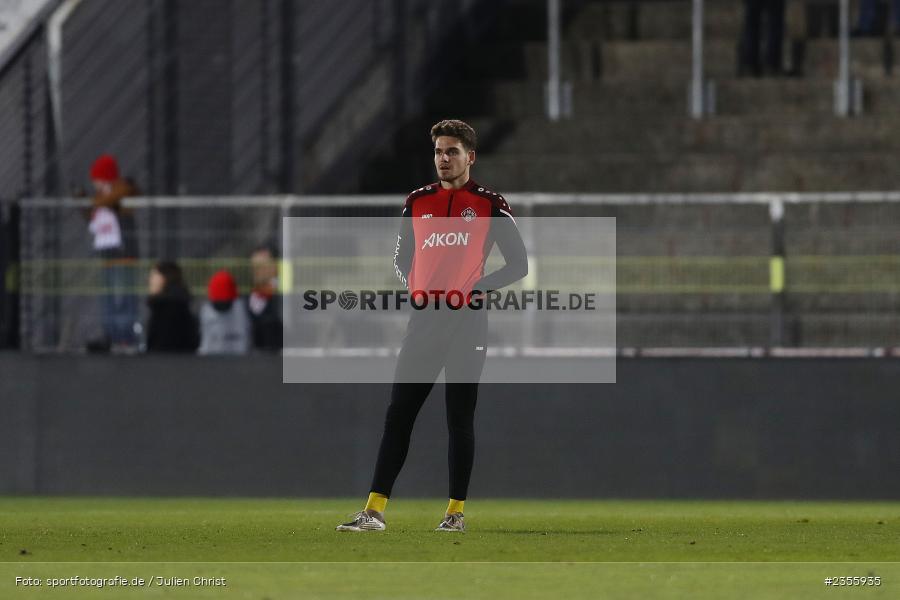 Maximilian Pérez Hintermeier, AKON Arena, Würzburg, 28.03.2023, sport, action, Fussball, BFV, BFV-Verbandspokal Halbfinale, FVI, FWK, FV Illertissen, FC Würzburger Kickers - Bild-ID: 2355935 Maximilian Pérez Hintermeier, AKON Arena, Würzburg, 28.03.2023, sport, action, Fussball, BFV, BFV-Verbandspokal Halbfinale, FVI, FWK, FV Illertissen, FC Würzburger Kickers - Bild-ID: 2355935