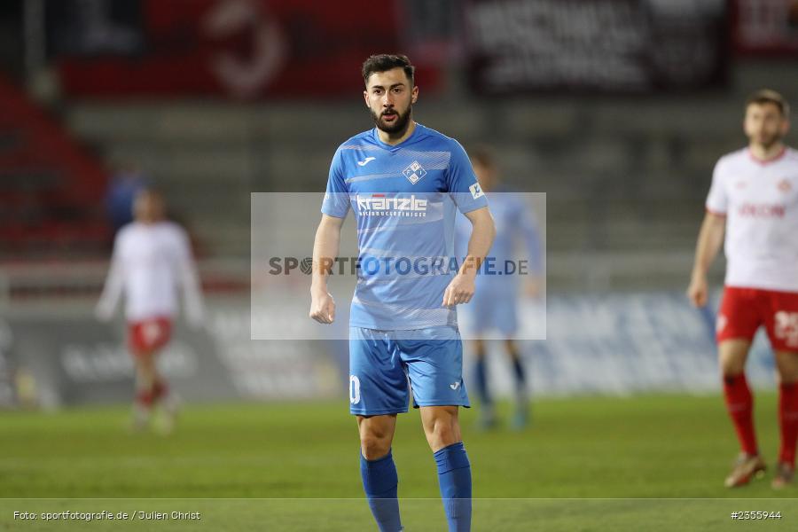 Gökalp Kilic, AKON Arena, Würzburg, 28.03.2023, sport, action, Fussball, BFV, BFV-Verbandspokal Halbfinale, FVI, FWK, FV Illertissen, FC Würzburger Kickers - Bild-ID: 2355944 Gökalp Kilic, AKON Arena, Würzburg, 28.03.2023, sport, action, Fussball, BFV, BFV-Verbandspokal Halbfinale, FVI, FWK, FV Illertissen, FC Würzburger Kickers - Bild-ID: 2355944