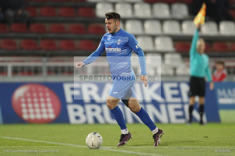 Yannick Glessing, AKON Arena, Würzburg, 28.03.2023, sport, action, Fussball, BFV, BFV-Verbandspokal Halbfinale, FVI, FWK, FV Illertissen, FC Würzburger Kickers - Bild-ID: 2355958 Yannick Glessing, AKON Arena, Würzburg, 28.03.2023, sport, action, Fussball, BFV, BFV-Verbandspokal Halbfinale, FVI, FWK, FV Illertissen, FC Würzburger Kickers - Bild-ID: 2355958