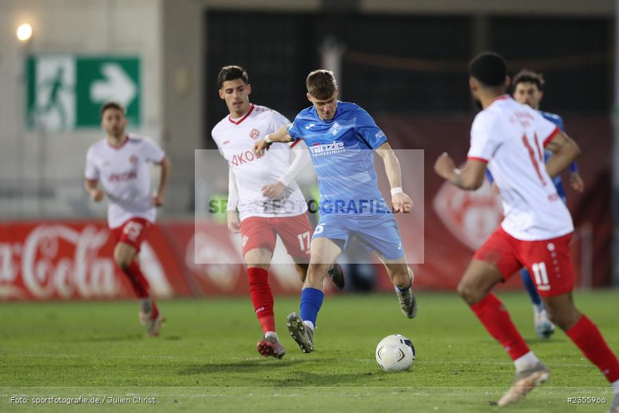 Marco Mannhardt, AKON Arena, Würzburg, 28.03.2023, sport, action, Fussball, BFV, BFV-Verbandspokal Halbfinale, FVI, FWK, FV Illertissen, FC Würzburger Kickers - Bild-ID: 2355966