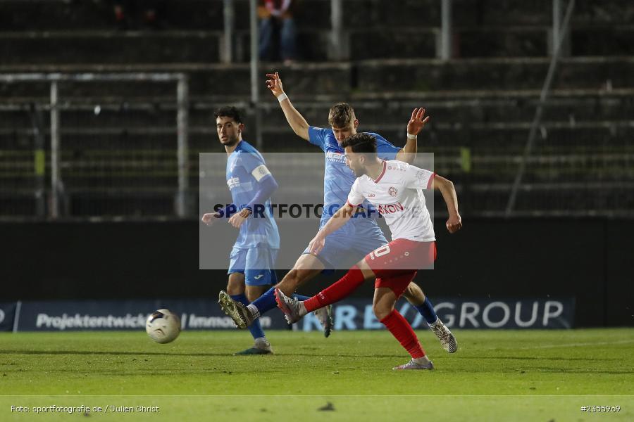 Dardan Karimani, AKON Arena, Würzburg, 28.03.2023, sport, action, Fussball, BFV, BFV-Verbandspokal Halbfinale, FVI, FWK, FV Illertissen, FC Würzburger Kickers - Bild-ID: 2355969