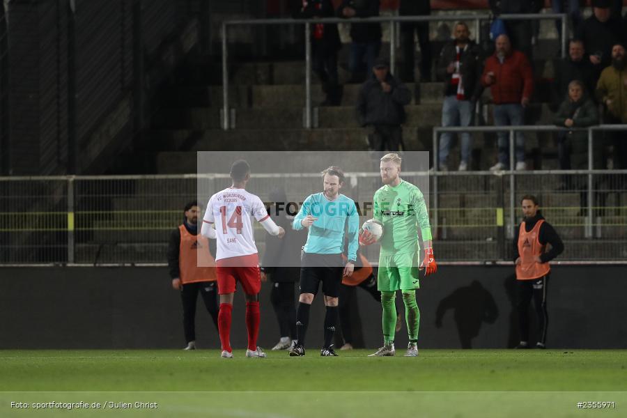 Dr. Markus Huber, AKON Arena, Würzburg, 28.03.2023, sport, action, Fussball, BFV, BFV-Verbandspokal Halbfinale, FVI, FWK, FV Illertissen, FC Würzburger Kickers - Bild-ID: 2355971