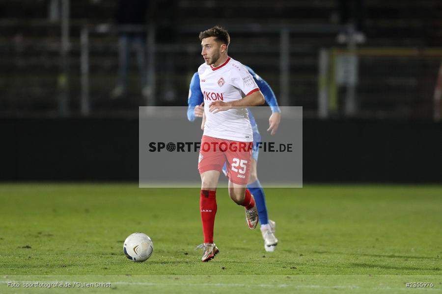 Dominik Meisel, AKON Arena, Würzburg, 28.03.2023, sport, action, Fussball, BFV, BFV-Verbandspokal Halbfinale, FVI, FWK, FV Illertissen, FC Würzburger Kickers - Bild-ID: 2355976