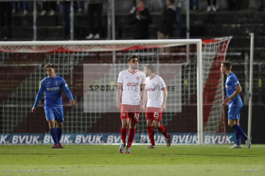 Dardan Karimani, AKON Arena, Würzburg, 28.03.2023, sport, action, Fussball, BFV, BFV-Verbandspokal Halbfinale, FVI, FWK, FV Illertissen, FC Würzburger Kickers - Bild-ID: 2355983