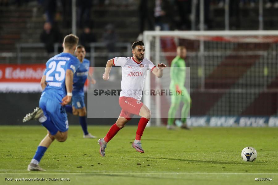 Dardan Karimani, AKON Arena, Würzburg, 28.03.2023, sport, action, Fussball, BFV, BFV-Verbandspokal Halbfinale, FVI, FWK, FV Illertissen, FC Würzburger Kickers - Bild-ID: 2355984