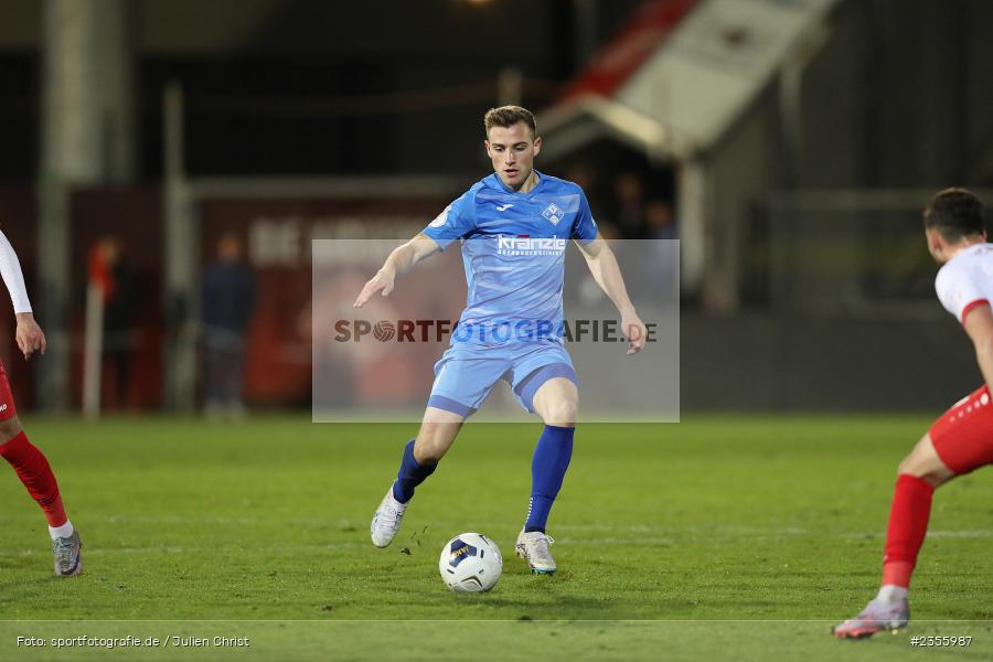 Alexander Kopf, AKON Arena, Würzburg, 28.03.2023, sport, action, Fussball, BFV, BFV-Verbandspokal Halbfinale, FVI, FWK, FV Illertissen, FC Würzburger Kickers - Bild-ID: 2355987