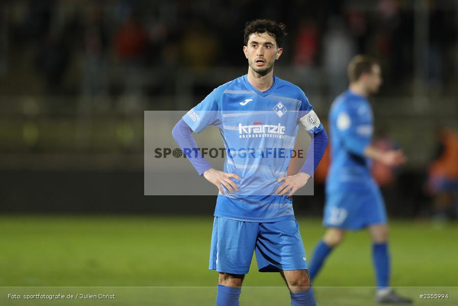 Fabio Maiolo, AKON Arena, Würzburg, 28.03.2023, sport, action, Fussball, BFV, BFV-Verbandspokal Halbfinale, FVI, FWK, FV Illertissen, FC Würzburger Kickers - Bild-ID: 2355994
