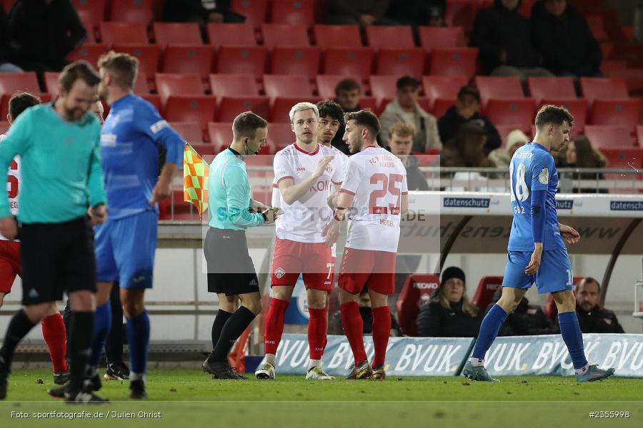 Thomas Haas, Andre Leipold, AKON Arena, Würzburg, 28.03.2023, sport, action, Fussball, BFV, BFV-Verbandspokal Halbfinale, FVI, FWK, FV Illertissen, FC Würzburger Kickers - Bild-ID: 2355998