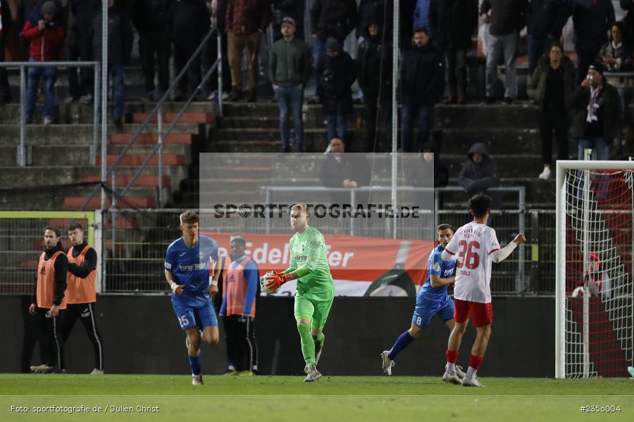 Felix Thiel, AKON Arena, Würzburg, 28.03.2023, sport, action, Fussball, BFV, BFV-Verbandspokal Halbfinale, FVI, FWK, FV Illertissen, FC Würzburger Kickers - Bild-ID: 2356004