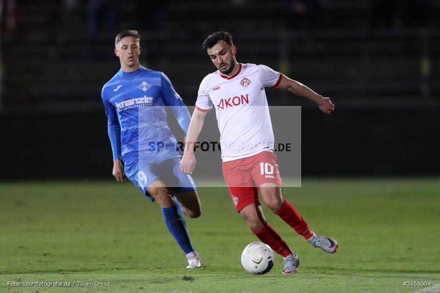 Dardan Karimani, AKON Arena, Würzburg, 28.03.2023, sport, action, Fussball, BFV, BFV-Verbandspokal Halbfinale, FVI, FWK, FV Illertissen, FC Würzburger Kickers - Bild-ID: 2356009