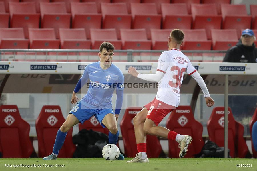 Marco Gölz, AKON Arena, Würzburg, 28.03.2023, sport, action, Fussball, BFV, BFV-Verbandspokal Halbfinale, FVI, FWK, FV Illertissen, FC Würzburger Kickers - Bild-ID: 2356021
