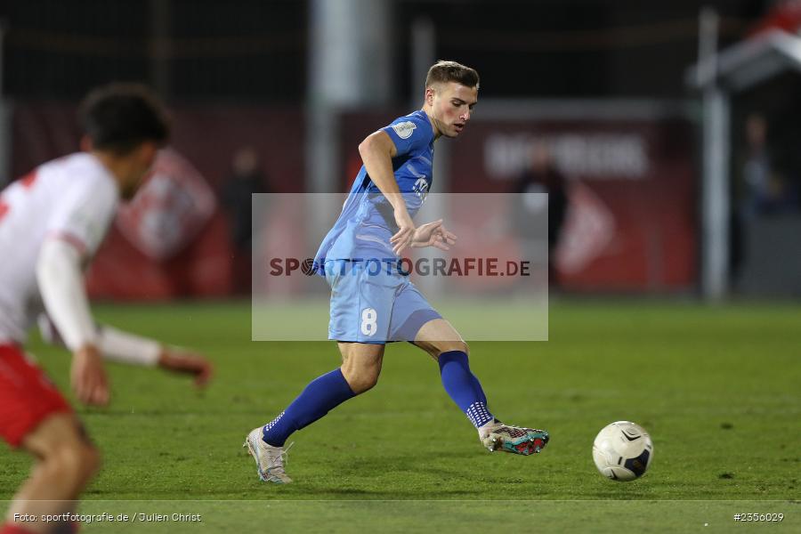 Alexander Kopf, AKON Arena, Würzburg, 28.03.2023, sport, action, Fussball, BFV, BFV-Verbandspokal Halbfinale, FVI, FWK, FV Illertissen, FC Würzburger Kickers - Bild-ID: 2356029