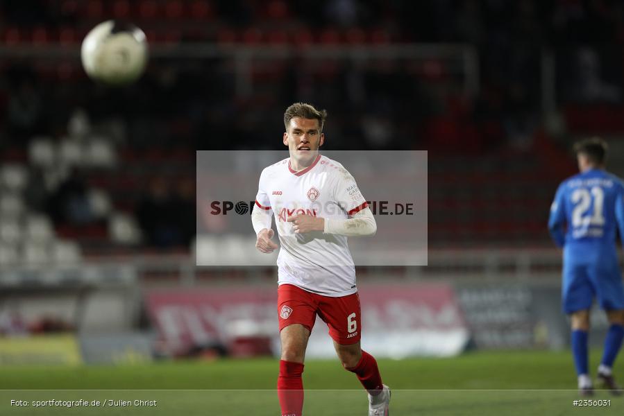 Marius Wegmann, AKON Arena, Würzburg, 28.03.2023, sport, action, Fussball, BFV, BFV-Verbandspokal Halbfinale, FVI, FWK, FV Illertissen, FC Würzburger Kickers - Bild-ID: 2356031