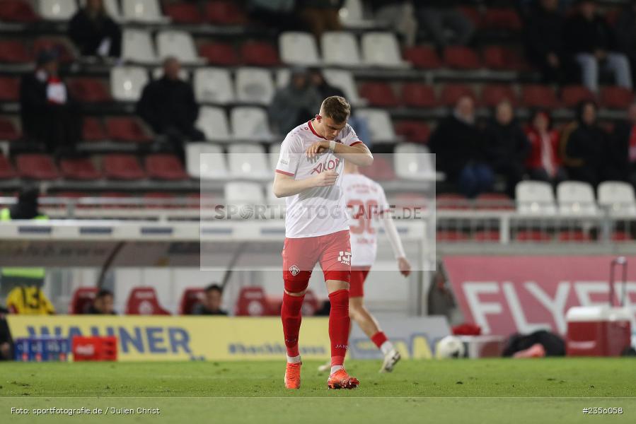 Felix Göttlicher, AKON Arena, Würzburg, 28.03.2023, sport, action, Fussball, BFV, BFV-Verbandspokal Halbfinale, FVI, FWK, FV Illertissen, FC Würzburger Kickers - Bild-ID: 2356058 Felix Göttlicher, AKON Arena, Würzburg, 28.03.2023, sport, action, Fussball, BFV, BFV-Verbandspokal Halbfinale, FVI, FWK, FV Illertissen, FC Würzburger Kickers - Bild-ID: 2356058