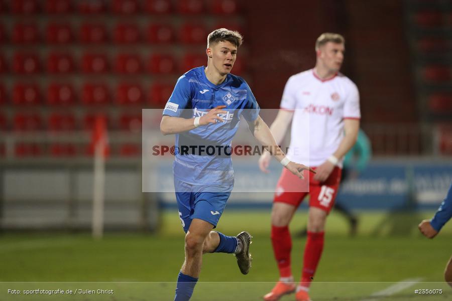 Marco Mannhardt, AKON Arena, Würzburg, 28.03.2023, sport, action, Fussball, BFV, BFV-Verbandspokal Halbfinale, FVI, FWK, FV Illertissen, FC Würzburger Kickers - Bild-ID: 2356075