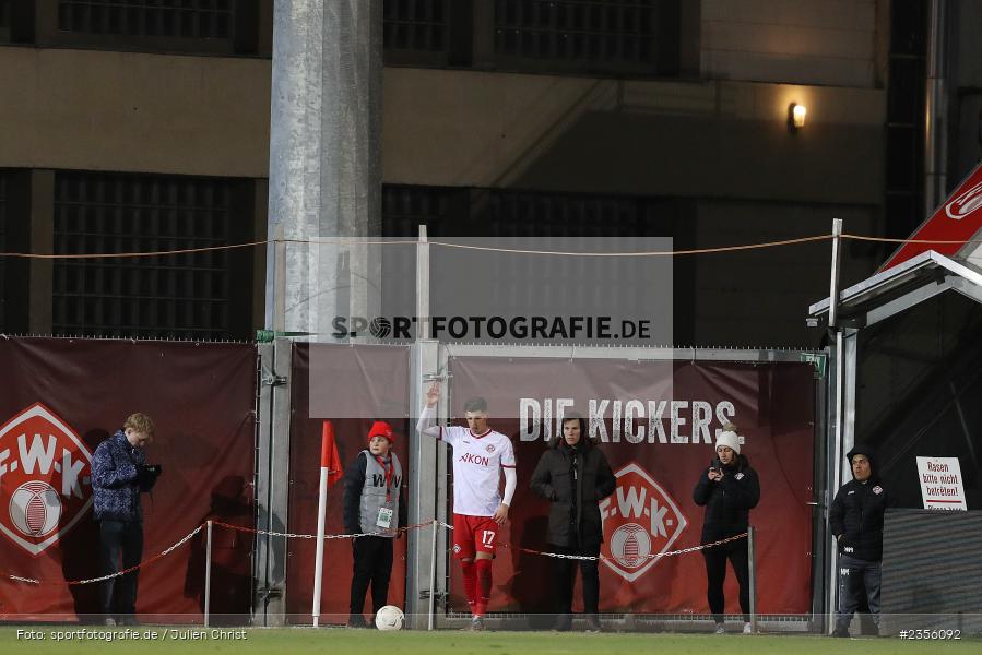 Ivan Franjic, AKON Arena, Würzburg, 28.03.2023, sport, action, Fussball, BFV, BFV-Verbandspokal Halbfinale, FVI, FWK, FV Illertissen, FC Würzburger Kickers - Bild-ID: 2356092