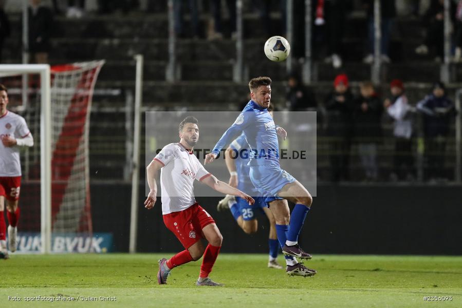 Yannick Glessing, AKON Arena, Würzburg, 28.03.2023, sport, action, Fussball, BFV, BFV-Verbandspokal Halbfinale, FVI, FWK, FV Illertissen, FC Würzburger Kickers - Bild-ID: 2356093