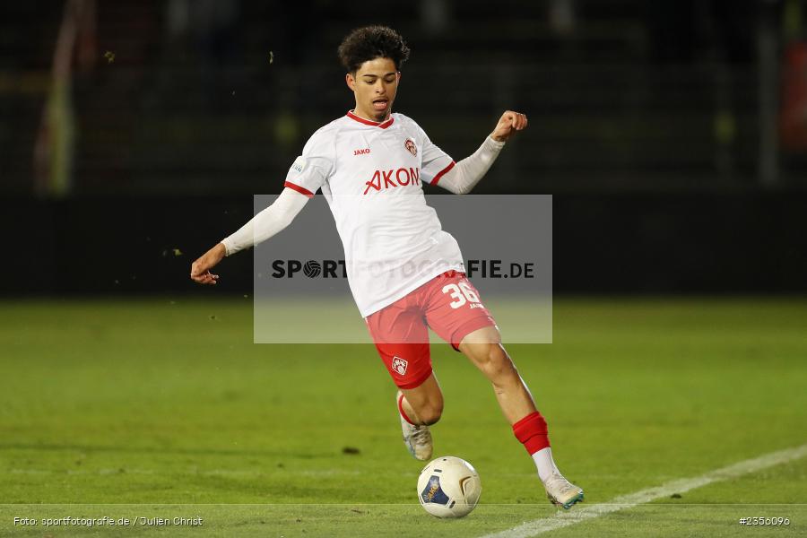 Andre Leipold, AKON Arena, Würzburg, 28.03.2023, sport, action, Fussball, BFV, BFV-Verbandspokal Halbfinale, FVI, FWK, FV Illertissen, FC Würzburger Kickers - Bild-ID: 2356096