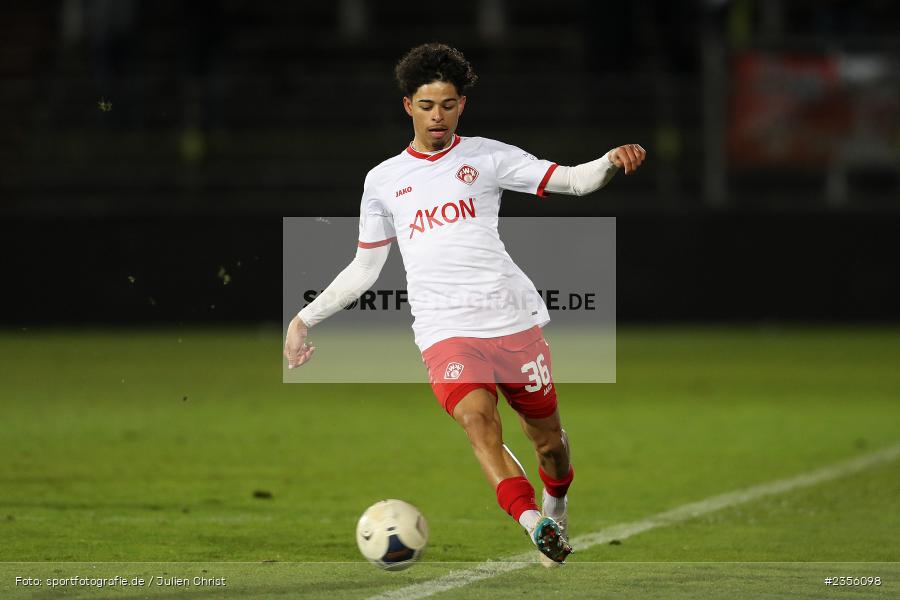 Andre Leipold, AKON Arena, Würzburg, 28.03.2023, sport, action, Fussball, BFV, BFV-Verbandspokal Halbfinale, FVI, FWK, FV Illertissen, FC Würzburger Kickers - Bild-ID: 2356098